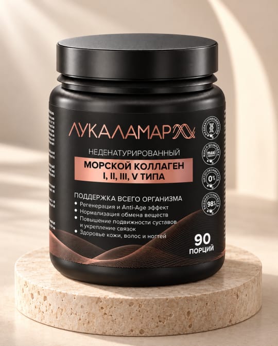 Банка морского коллагена Лукаламар, 90 порций
